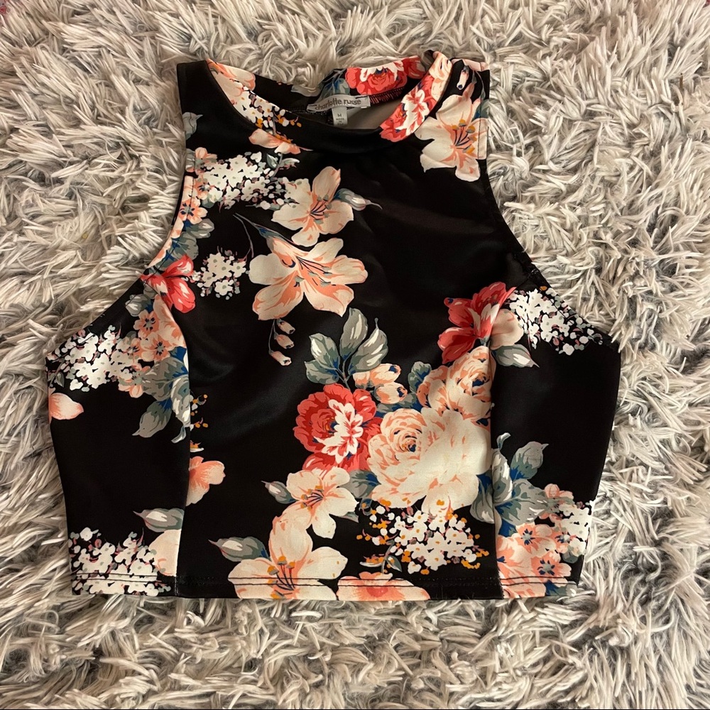 Floral Crop Top